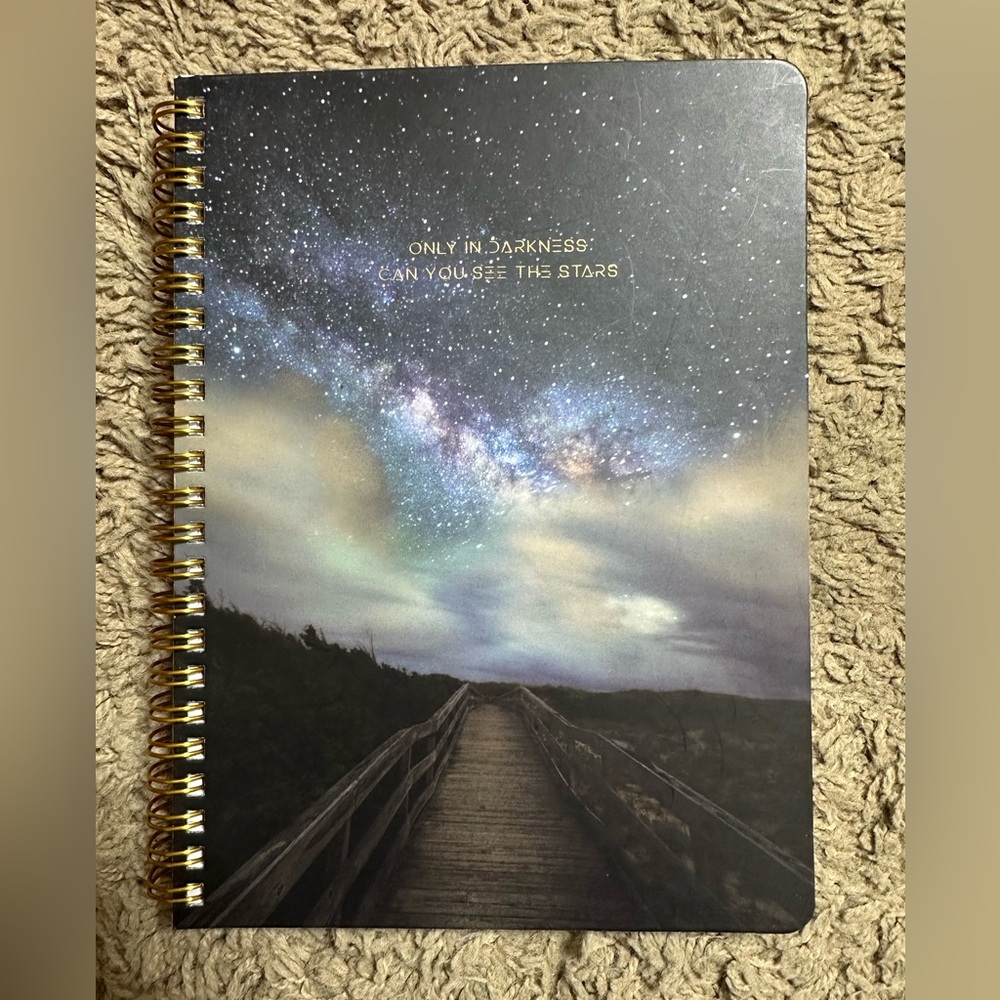 Galaxy Spiral Notebook